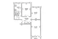 3 room apartment 65 m² Minsk, Belarus