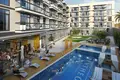 Complejo residencial New residence Elysee with a swimming pool and a spa, JVC, Dubai, UAE