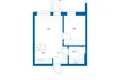 Wohnung 2 zimmer 33 m² Kemi, Finnland