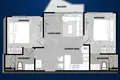 2 bedroom apartment 65 m² Tak Dad, Thailand
