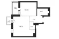Квартира 2 комнаты 40 м² Минск, Беларусь