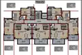 Mieszkanie 1 pokój 62 m² Tosmur, Turcja