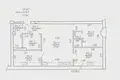 3 room apartment 58 m² Minsk, Belarus