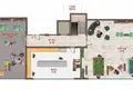 Penthouse 5 bedrooms 191 m² Muratpasa, Turkey