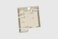 Apartamento 1 habitación 39 m² Minsk, Belarús