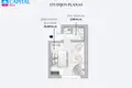Apartamento 1 habitación 26 m² Vilna, Lituania