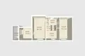 3 room apartment 62 m² Minsk, Belarus