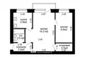 Appartement 2 chambres 42 m² Minsk, Bélarus
