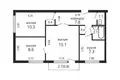 1 bedroom apartment 53 m² Minsk, Belarus