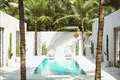 Kompleks mieszkalny New complex of furnished villas with swimming pools close to Melasti Beach, Bali, Indonesia