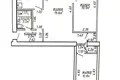 Квартира 3 комнаты 55 м² Молодечно, Беларусь