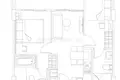 Mieszkanie 2 pokoi 52 m² Rawai, Tajlandia