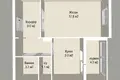Wohnung 1 zimmer 40 m² Minsk, Belarus