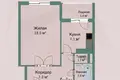 Mieszkanie 1 pokój 37 m² Mińsk, Białoruś