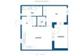 Квартира 2 комнаты 44 м² Kuopio sub region, Финляндия