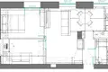 Квартира 3 комнаты 48 м² Варшава, Польша