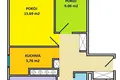 3 room apartment 51 m² in Warsaw, Poland