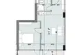 Apartamento 2 habitaciones 45 m² Batumi, Georgia