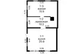 Дом 1 комната 26 м² Хотлянский сельский Совет, Беларусь