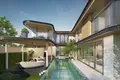 Complejo residencial New complex of villas with a wellness center and a communal garden close to international schools, Phuket, Thailand