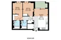 2 bedroom apartment 76 m² in London, United Kingdom