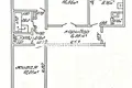 3 room apartment 63 m² Homyel, Belarus