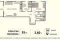 Wohnung 3 zimmer 56 m² Warschau, Polen