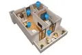Appartement 2 chambres 56 m² Tbilissi, Géorgie
