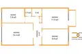 Wohnung 3 zimmer 54 m² Minsk, Belarus
