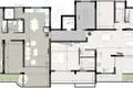 2 bedroom penthouse 97 m² Germasogeia, Cyprus