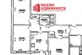 Appartement 3 chambres 66 m² en Hrodna, Bélarus