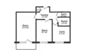 2 room apartment 37 m² Lida, Belarus