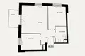 Квартира 2 комнаты 44 м² Варшава, Польша