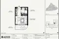 Kawalerka 30 m² Dubaj, Emiraty Arabskie
