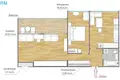 Appartement 2 chambres 62 m² Vilnius, Lituanie