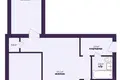 Wohnung 3 zimmer 55 m² Soligorsk, Belarus