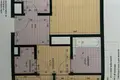 3 room apartment 69 m² Warsaw, Poland