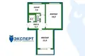 2 room apartment 51 m² Minsk, Belarus