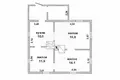 Maison 52 m² Damacauski sielski Saviet, Bélarus