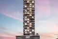Complexe résidentiel New waterfront complex The Pier Residences with swimming pools close to Downtown Dubai, Dubai Maritime City, Dubai, UAE