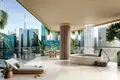 Kompleks mieszkalny New residence Eywa with swimming pools, lounge areas and waterfalls on the bank of the canal, Business Bay, Dubai, UAE