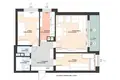Квартира 3 комнаты 60 м² Варшава, Польша
