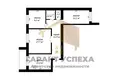 3 room apartment 68 m² Muchaviecki sielski Saviet, Belarus
