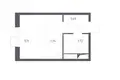 Apartment 22 m² Vnukovo, Russia