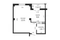Appartement 1 chambre 38 m² Fanipal, Bélarus