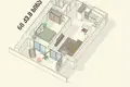 Mieszkanie 2 pokoi 69 m² Tbilisi, Gruzja