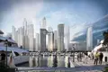 Residential complex New residence Marina with swimming pools, a beach and restaurants, close to Palm Jumeirah, Dubai Marina, Dubai, UAE