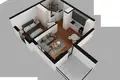 Apartamento 1 habitacion 42 m² Budva, Montenegro