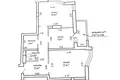 Wohnung 2 zimmer 62 m² Minsk, Belarus