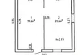 Casa 2 habitaciones 40 m² Drackauski sielski Saviet, Belarús